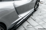2020-2023 McLaren GT WP Style DRY Carbon Fiber Side Skirts