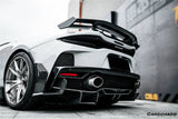 2020-2023 McLaren GT WP Style DRY Carbon Fiber Rear Bumper Side Winglets