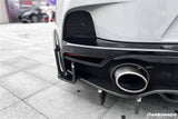 2020-2023 McLaren GT WP Style DRY Carbon Fiber Rear Bumper Side Winglets