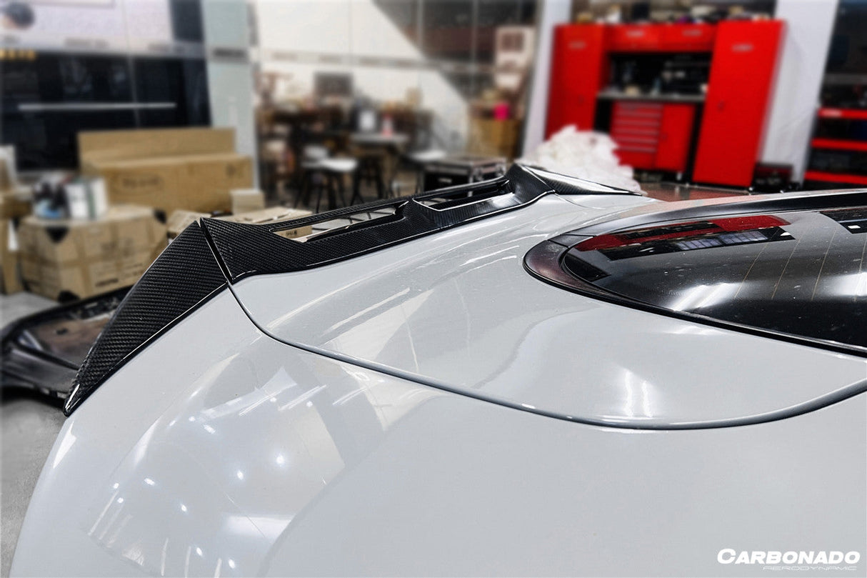 2020-2023 McLaren GT WP Style DRY Carbon Fiber Trunk Spoiler Wing