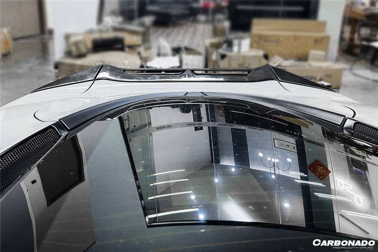 2020-2023 McLaren GT WP Style DRY Carbon Fiber Trunk Spoiler Wing