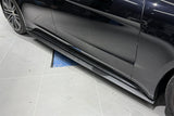 2024-2026 Porsche Panamera 976 OD Style Dry Carbon Fiber Side Skirts | Fits S, E-Hybrid, Sport Turismo, Turbo, Turbo s, GTS, Turbo E-Hybrid, Turbo s E-Hybrid