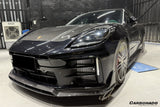 2024-2026 Porsche Panamera 976 OD Style Dry Carbon Fiber Headlight Eyelid Eyebrow Cover | Fits S, 4, 4S, E-Hybrid, 4 E-Hybrid, Sport Turismo, Turbo, Turbo s, GTS, Turbo E-Hybrid, Turbo s E-Hybrid