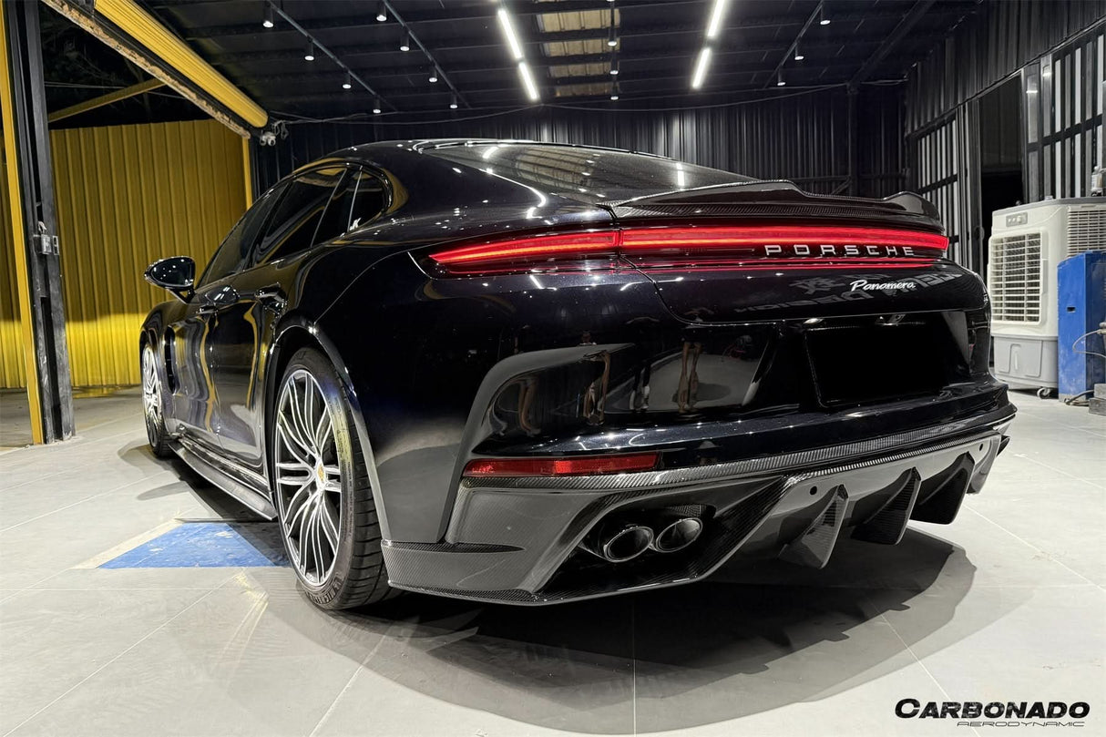 2024-2026 Porsche Panamera 976 OD Style Dry Carbon Fiber Trunk Spoiler