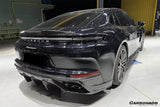 2024-2026 Porsche Panamera 976 OD Style Dry Carbon Fiber Rear Diffuser Lip | Fits S, 4, 4S, E-Hybrid, 4 E-Hybrid, Sport Turismo, Turbo, Turbo s, GTS, Turbo E-Hybrid, Turbo s E-Hybrid