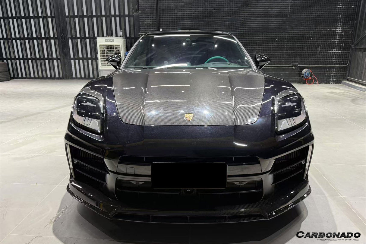 2024-2026 Porsche Panamera 976 ODV2 Style Dry Carbon Fiber Front Lip