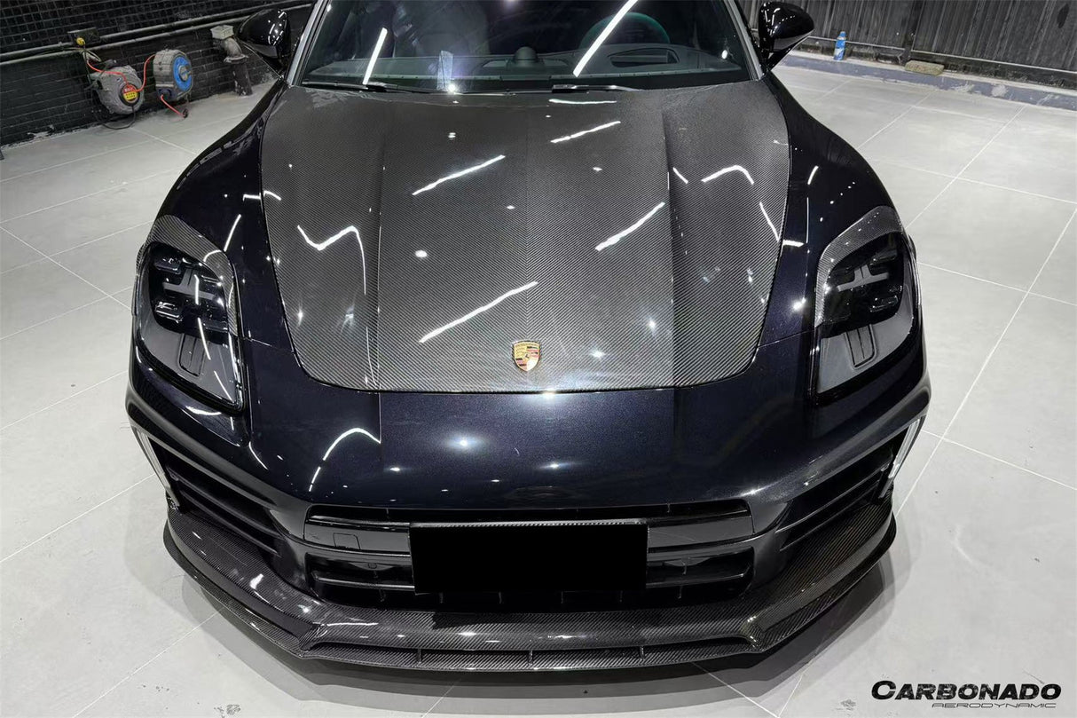 2024-2026 Porsche Panamera 976 ODV2 Style Dry Carbon Fiber Front Lip