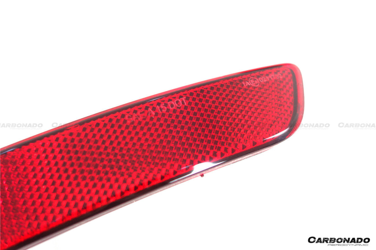2019-2024 Porsche 911 992 Carrera    S    4    4S    Targa    Cabriolet GT3 Style Rear Bumper Red Reflector Panels
