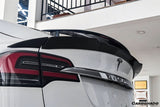 2016-2025 Tesla Model X SUV BS Style Carbon Fiber Trunk Spoiler