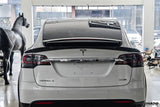 2016-2025 Tesla Model X SUV BS Style Carbon Fiber Trunk Spoiler