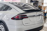 2016-2025 Tesla Model X SUV BS Style Carbon Fiber Trunk Spoiler