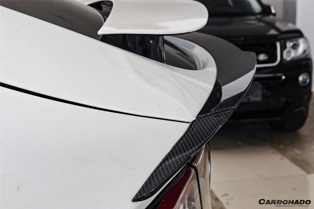 2016-2025 Tesla Model X SUV BS Style Carbon Fiber Trunk Spoiler