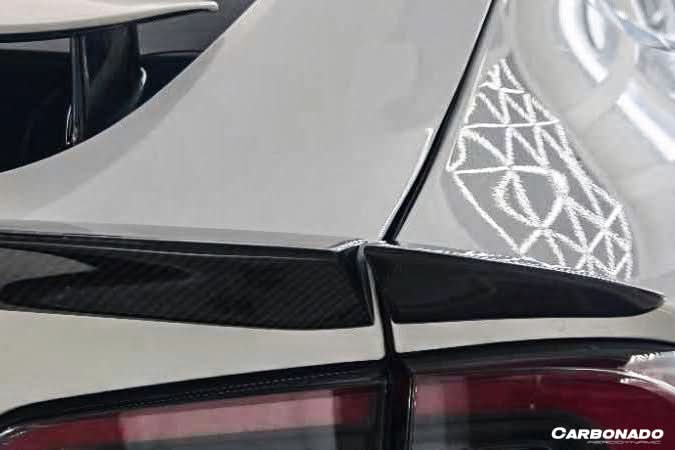 2016-2025 Tesla Model X SUV BS Style Carbon Fiber Trunk Spoiler