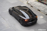 2023-UP Tesla Model 3 Highland RWD & AWD Fast Style Carbon Fiber Pattern Look body kit