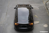 2023-UP Tesla Model 3 Highland RWD & AWD Fast Style Carbon Fiber Pattern Look body kit
