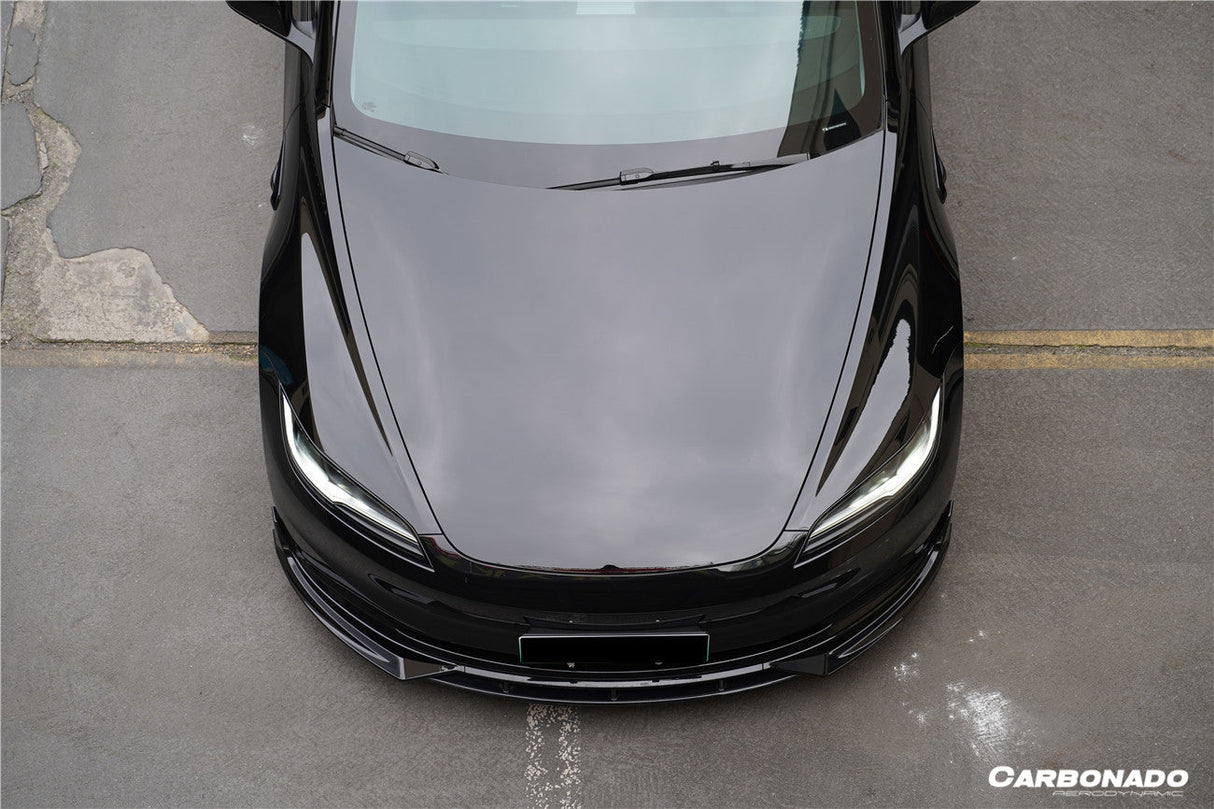 2023-UP Tesla Model 3 Highland RWD & AWD Fast Style Carbon Fiber Pattern Look body kit