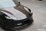 2023-UP Tesla Model 3 Highland RWD & AWD Fast Style Carbon Fiber Pattern Look body kit