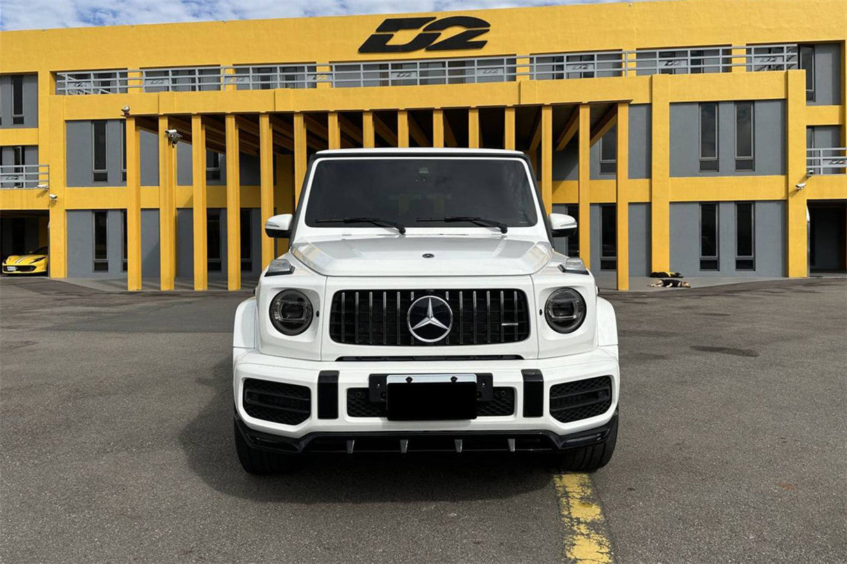 2018-2024 Mercedes Benz G63 AMG W464 G-Wagon TC Style Dry Carbon Fiber Front Lip