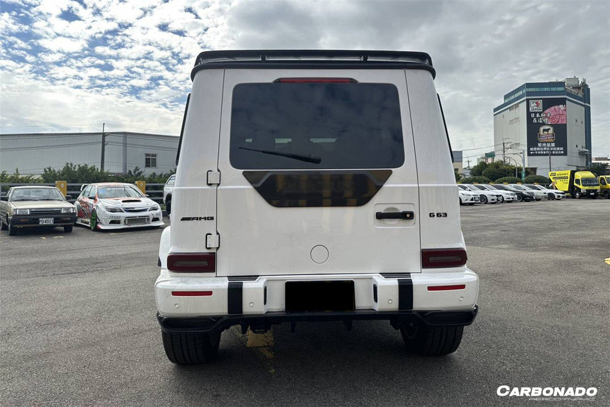 2018-2024 Mercedes Benz G63 AMG W464 G-Wagon TC Style Dry Carbon Fiber Rear Lip