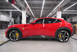 2023-UP Ferrari Purosangue FUV Type F175 OEM Style Dry Carbon Fiber Fender Flare