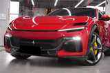 2023-UP Ferrari Purosangue FUV Type F175 OEM Style Dry Carbon Fiber Front Lip