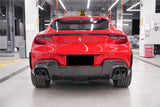 2023-UP Ferrari Purosangue FUV Type F175 OEM Style Dry Carbon Fiber Rear Diffuser