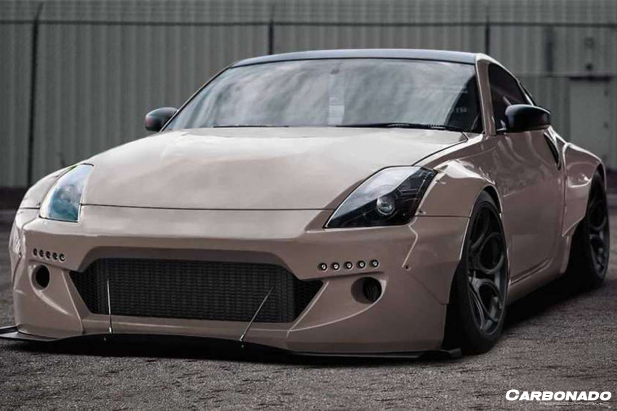 2003-2008 Nissan 350Z BRY Style Wide Fender Flare Set