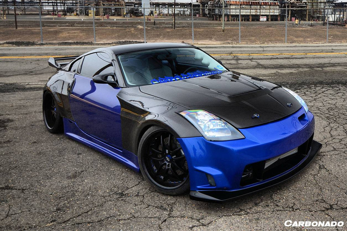 2003-2008 Nissan 350Z DL Style Wide Fender Set