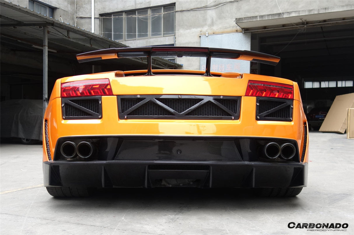 2004-2008 Lamborghini Gallardo VF Style Rear Bumper | Fits Gallardo, Gallardo SE, Superleggera