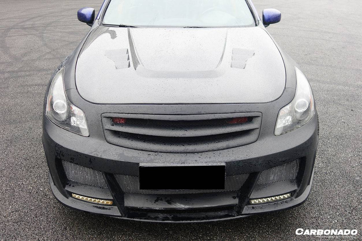 2007-2009 Infiniti G25 G35 G37 Sedan ELT Style Front Bumper