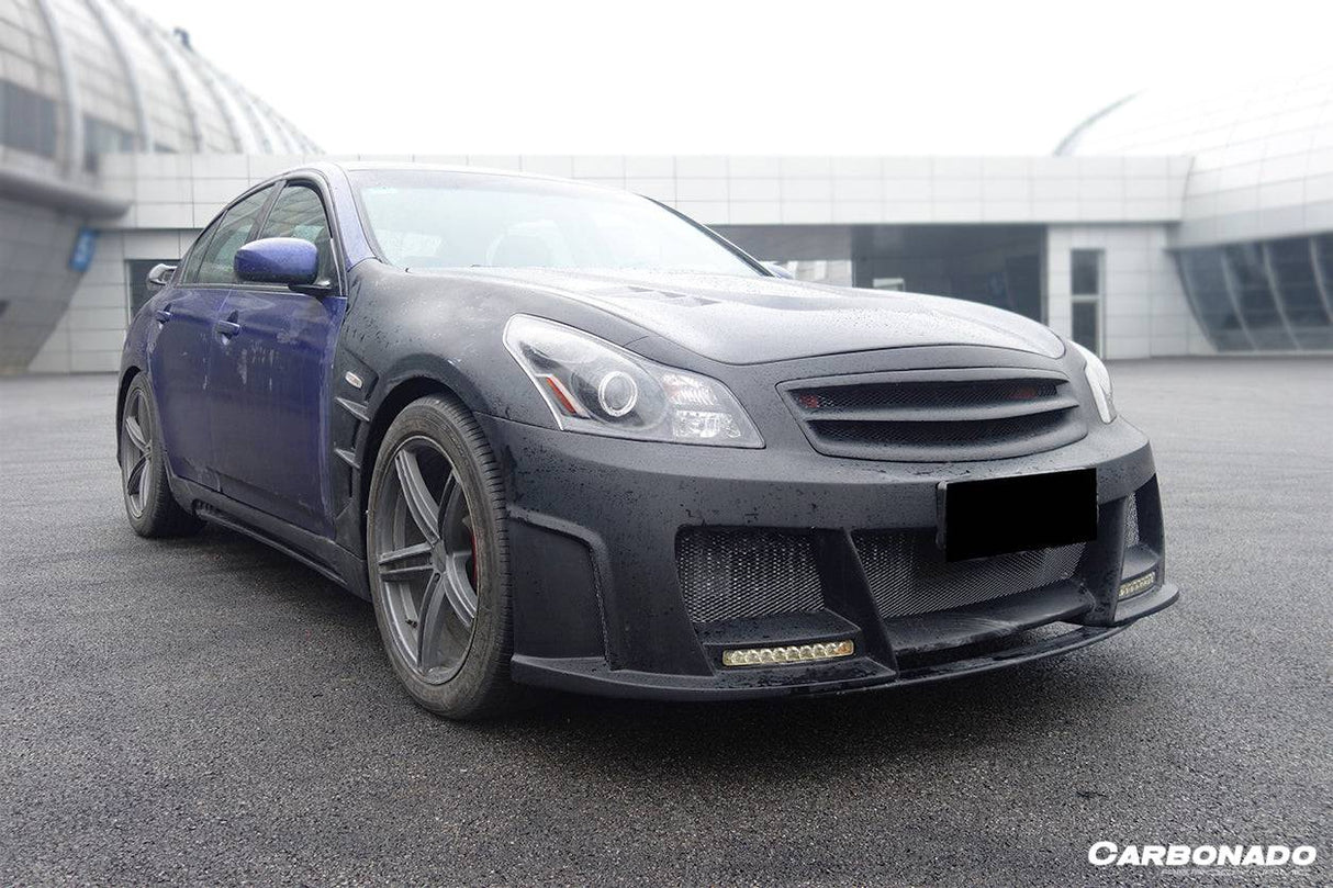 2007-2009 Infiniti G25 G35 G37 Sedan ELT Style Front Bumper
