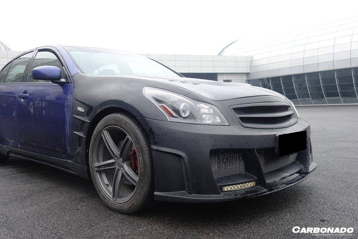 2007-2009 Infiniti G25 G35 G37 Sedan ELT Style Front Bumper