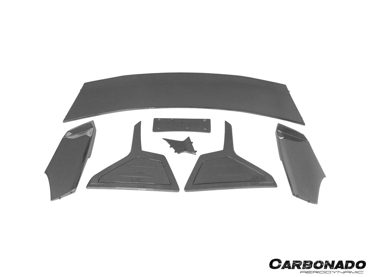 2007-2025 Nissan GTR R35 CBA DBA EBA VS Style Carbon Fiber Trunk Wing Spoiler