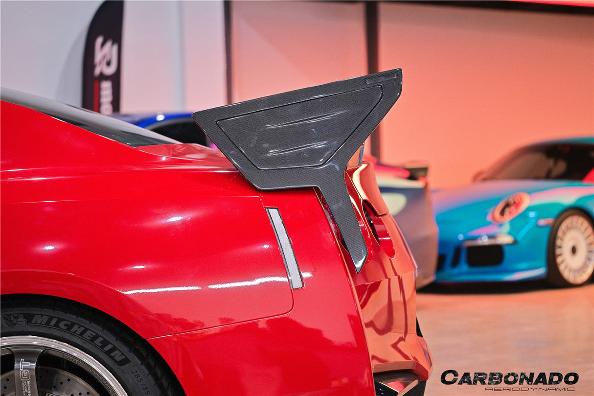 2007-2025 Nissan GTR R35 CBA DBA EBA VS Style Carbon Fiber Trunk Wing Spoiler