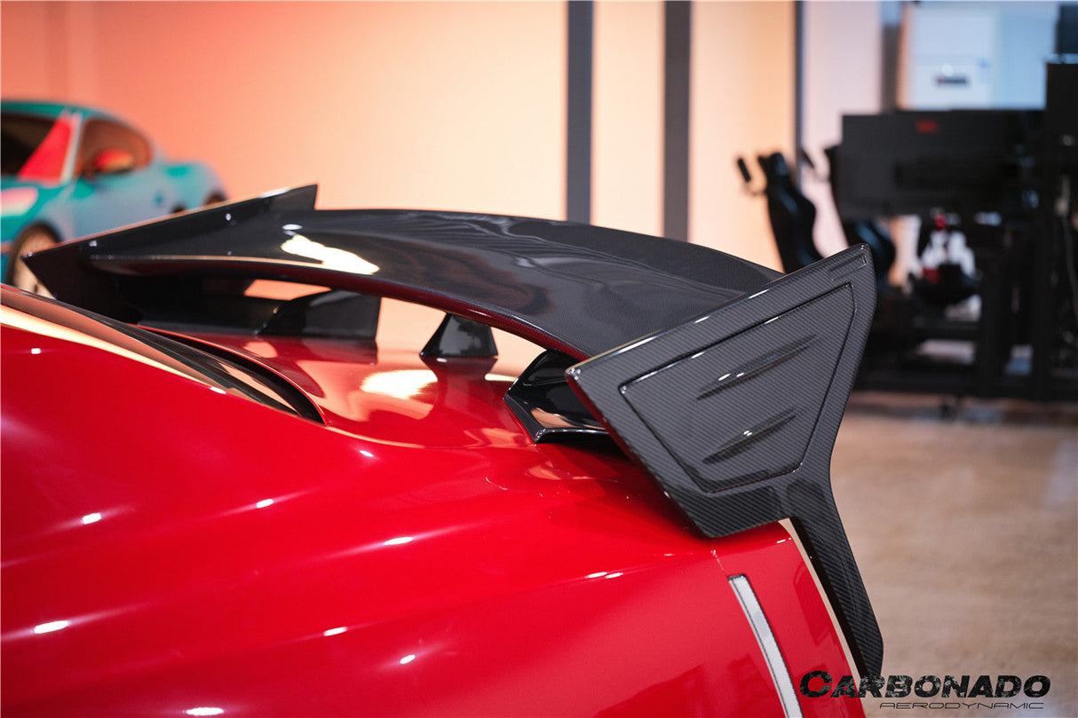 2007-2025 Nissan GTR R35 CBA DBA EBA VS Style Carbon Fiber Trunk Wing Spoiler