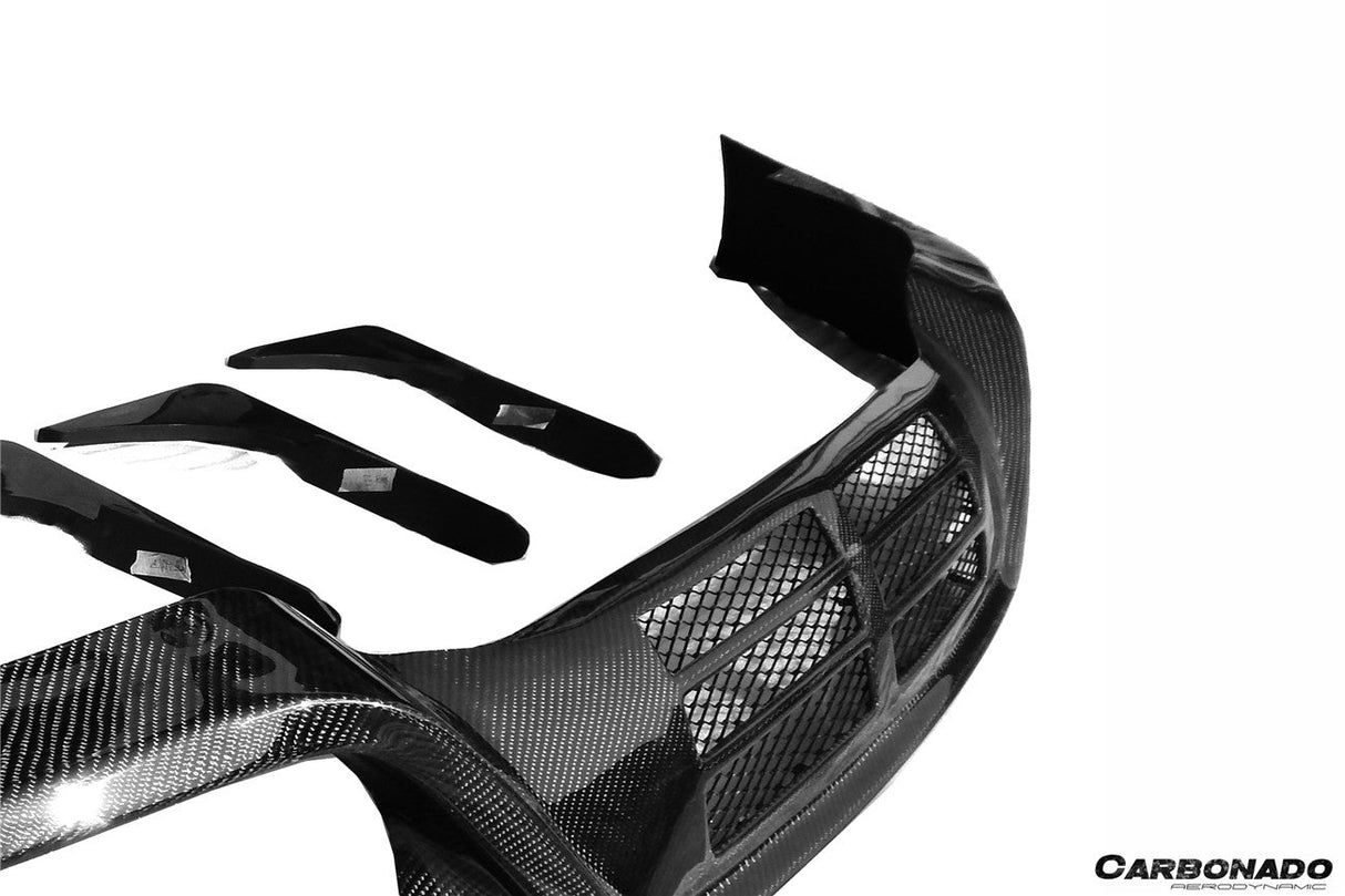 2008-2011 Nissan GTR R35 CBA BSE Style Carbon Fiber Rear Lip