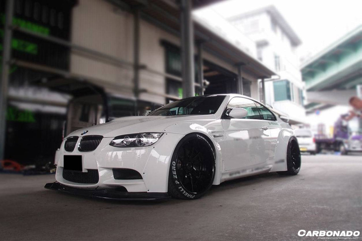 2008-2012 BMW M3 E92/E93 DE Style Carbon Fiber Front Lip
