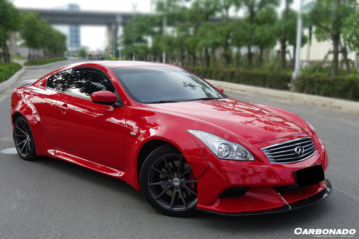 2008-2015 Infiniti G37S Coupe DE Style Wide Body Fender Flare