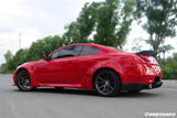 2008-2015 Infiniti G37S Coupe DE Style Carbon Fiber Rear Lip
