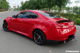 2008-2015 Infiniti G37S Coupe DE Style Carbon Fiber Trunk Spoiler