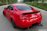 2008-2015 Infiniti G37S Coupe DE Style Carbon Fiber Trunk Spoiler