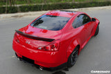 2008-2015 Infiniti G37S Coupe DE Style Carbon Fiber Trunk Spoiler