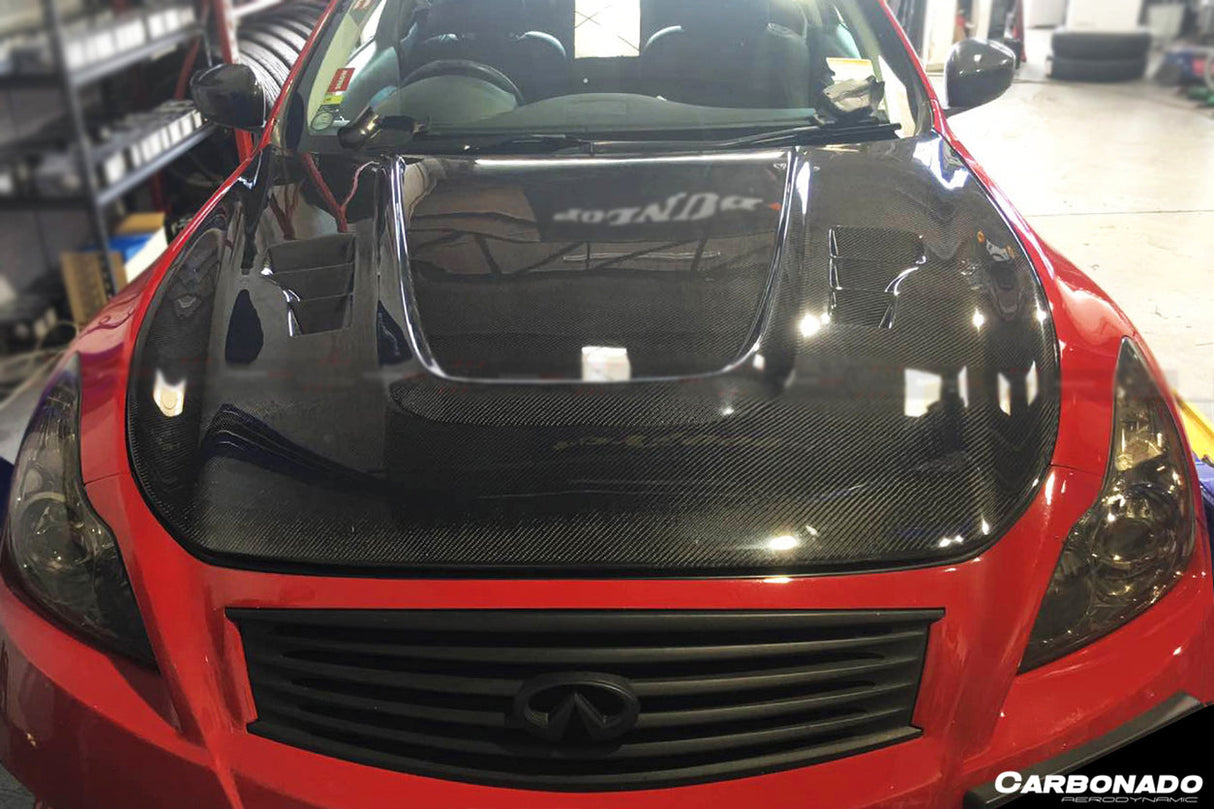 2008-2015 Infiniti G37S Q60 Coupe BS Style Hood