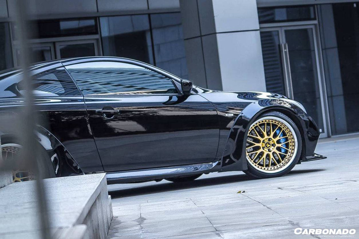 2008-2015 Infiniti G37S Coupe DE Style Wide Body Fender Flare