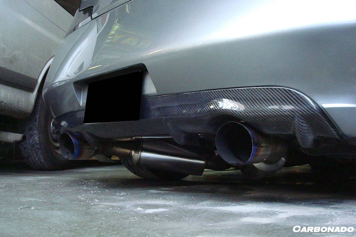 2008-2015 Infiniti G37s Coupe DTM-I Style Carbon Fiber Rear Lip
