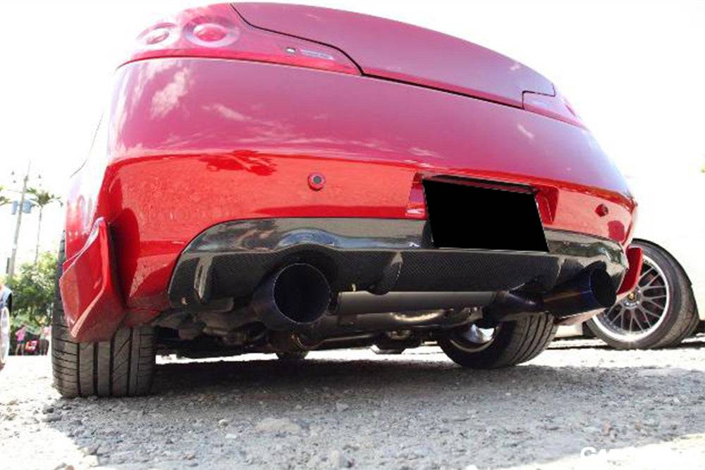 2008-2015 Infiniti G37s Coupe DTM-I Style Carbon Fiber Rear Lip