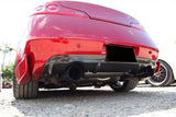 2008-2015 Infiniti G37s Coupe DTM-I Style Carbon Fiber Rear Lip