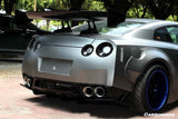 2008-2023 Nissan GTR R35 CBA    DBA    EBA DE Style Rear Diffuser