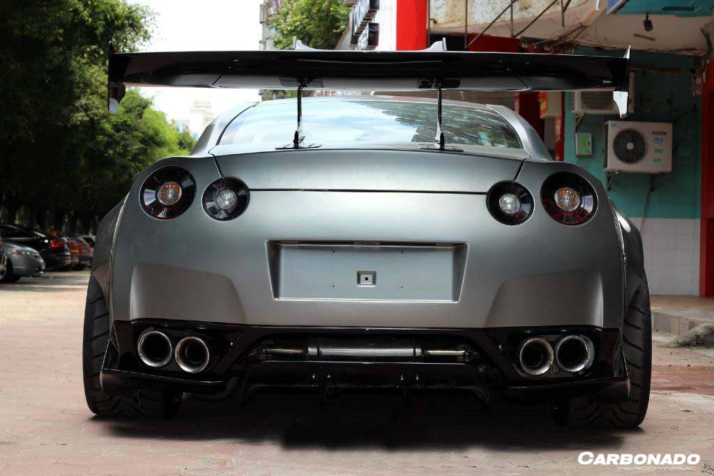 2008-2023 Nissan GTR R35 CBA    DBA    EBA DE Style Rear Diffuser