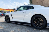 2008-2016 Nissan GTR R35 CBA  DBA VA-II Style Carbon Fiber Side Skirts Under Board